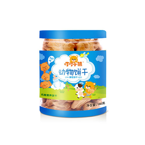 叮叮小熊動物餅干 牛奶味
