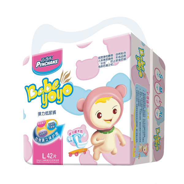 百奇氏紙尿褲大包裝L42