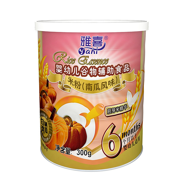 雅喜南瓜風味嬰幼兒米粉