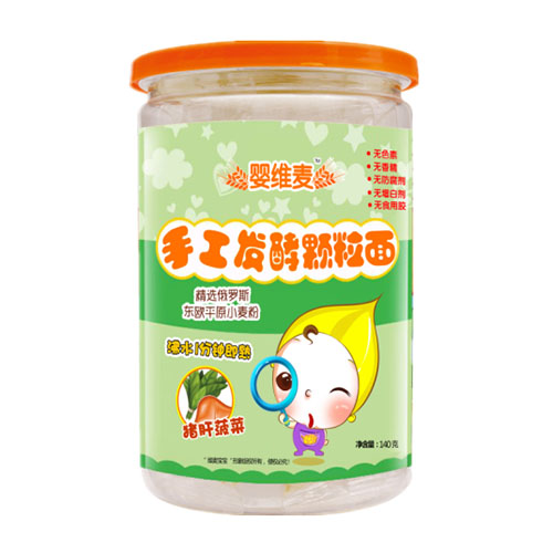 嬰維麥?zhǔn)止ぐl(fā)酵顆粒面豬肝菠菜