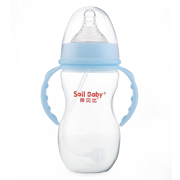 帥貝比超炫PP奶瓶大藍