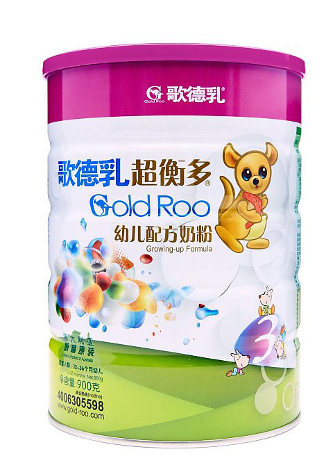 歌德乳超衡多幼兒配方奶粉3段900g