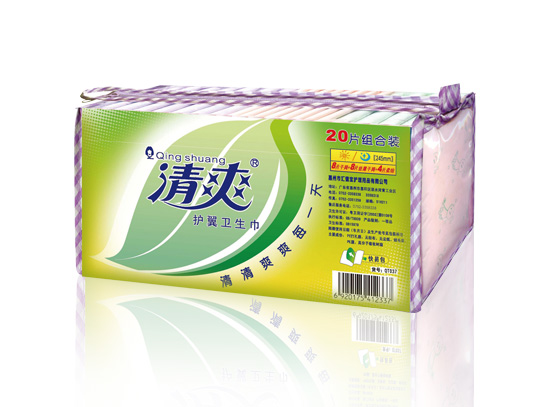 清爽水晶系列—20片組合裝衛(wèi)生巾