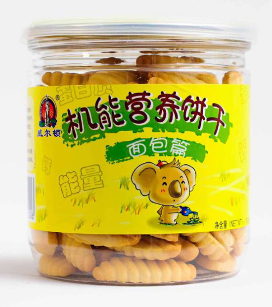 威爾頓100G膠罐機能餅干(面包篇)