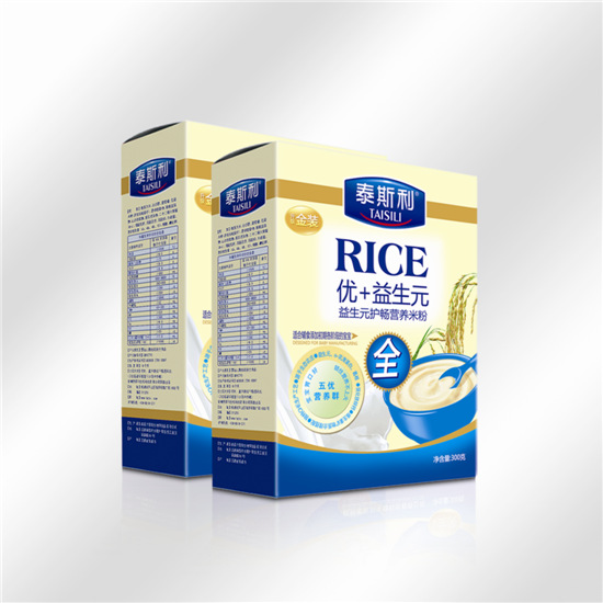 泰斯利優(yōu)+益生元營(yíng)養(yǎng)米粉盒裝-益生元護(hù)暢配方