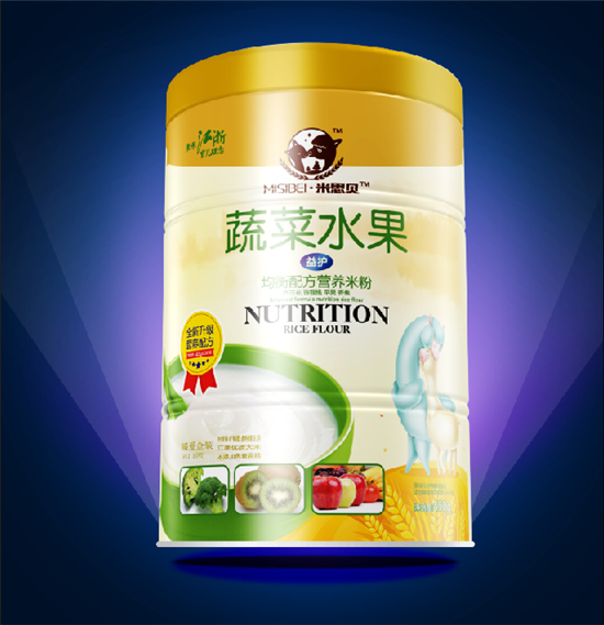 米思貝蔬菜水果均衡營養(yǎng)米粉