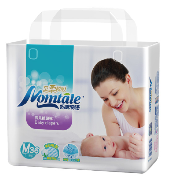 媽咪物語(yǔ)至柔瞬吸紙尿褲M36片