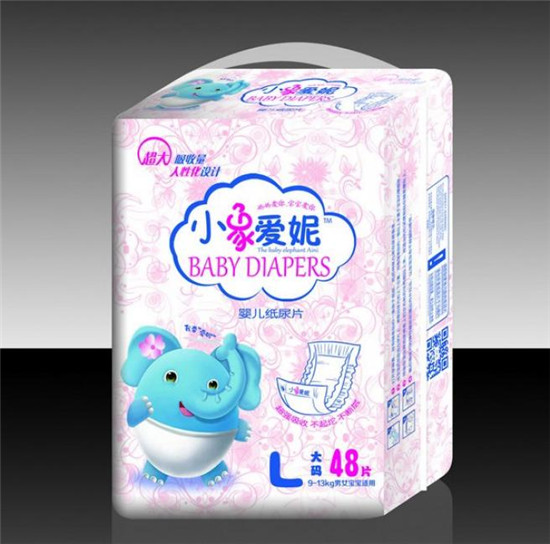 小象愛(ài)妮嬰兒紙尿片L大碼