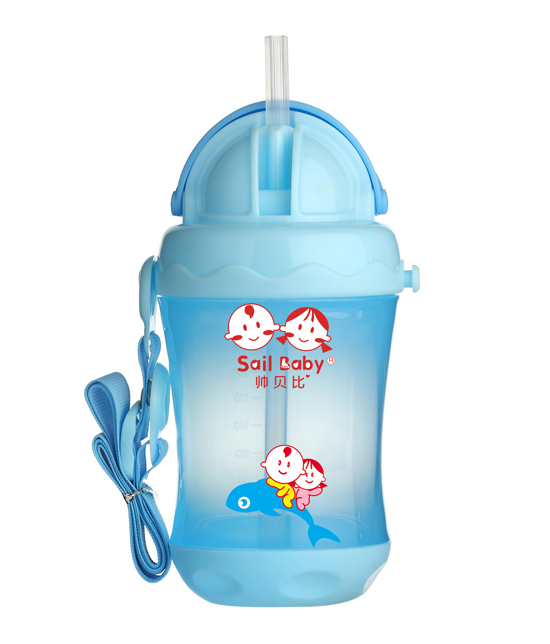 帥貝比水壺藍色