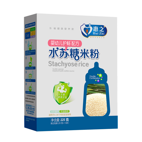 惠之嬰兒護(hù)腸水蘇糖米粉盒裝