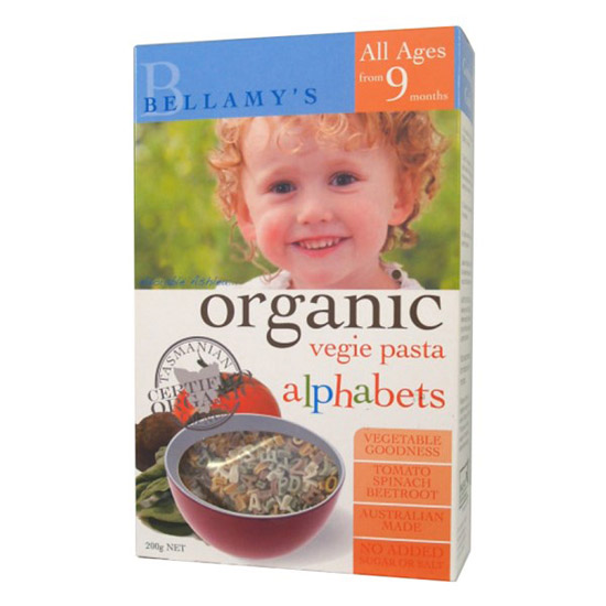 貝拉米貝拉米有機蔬菜字母面