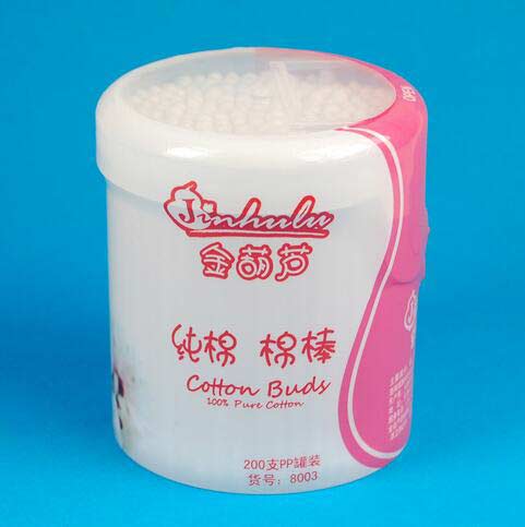 金葫蘆100支小開口紙紙棒棉簽普通款