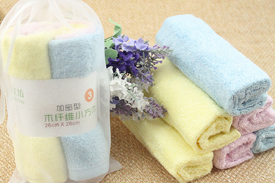 木纖維小方巾加密