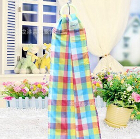 寶寶雙環(huán)扣背帶育兒背巾方格