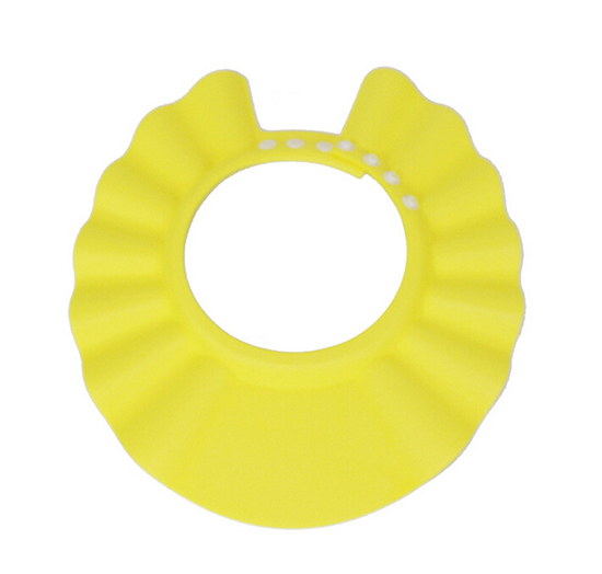 定制加厚寶寶洗發(fā)帽黃