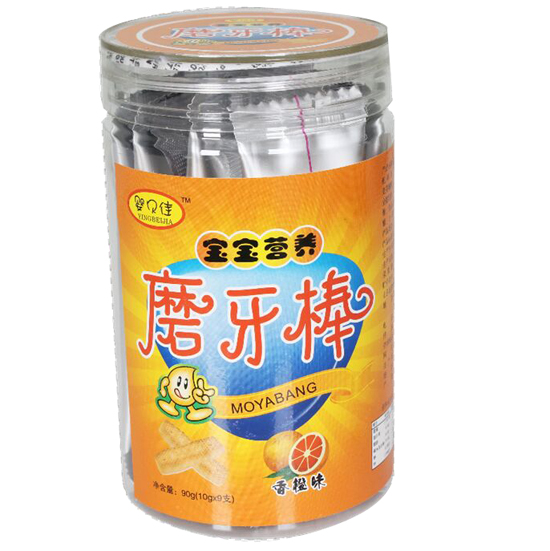 嬰貝佳磨牙棒香橙味