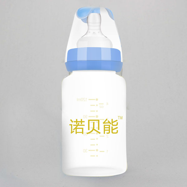 諾貝能嬰幼兒奶瓶無(wú)柄
