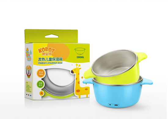 康寶特加熱兒童保溫碗280ml