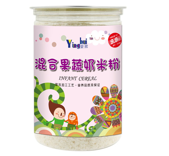 嬰輝混合果蔬奶米粉