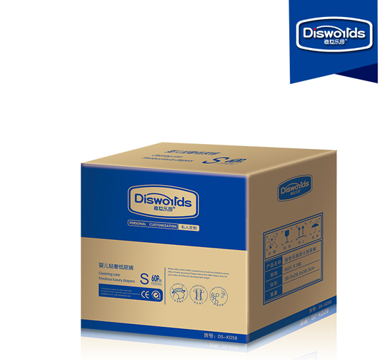 迪世樂園嬰兒輕奢紙尿褲S 60片整箱