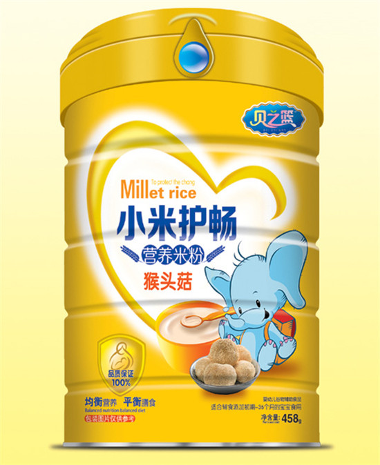 貝之籃猴頭菇-小米護暢營養(yǎng)米粉