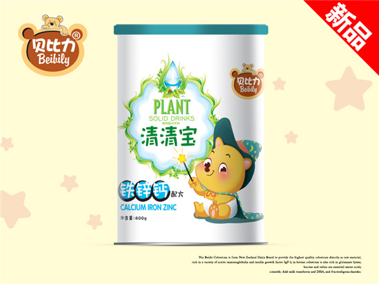 貝比力鈣鐵鋅清清寶聽裝