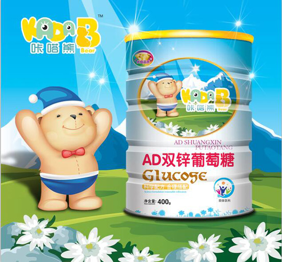 咔嗒熊AD雙鋅葡萄糖