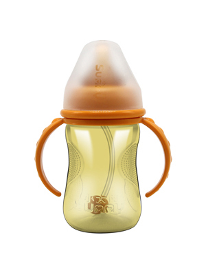 小太陽韓國進(jìn)口納米銀奶瓶210ML