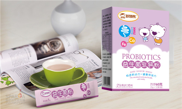 智慧熊益生菌乳鈣粉
