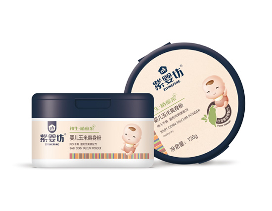 紫嬰坊嬰兒玉米爽身粉