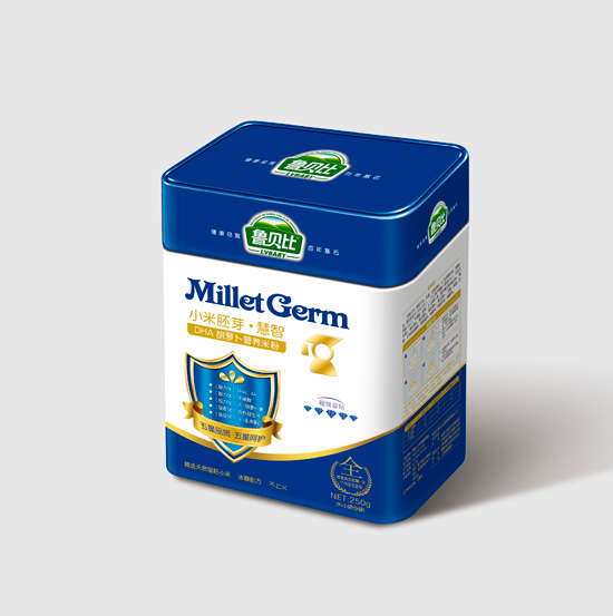 魯貝比小米胚芽慧智鐵罐裝