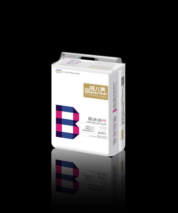 蓓兒美(親膚若布)嬰兒紙尿褲_S60