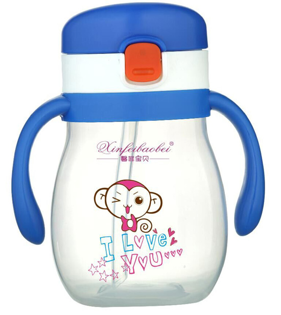 馨菲寶貝嬰兒奶瓶小猴藍(lán)色