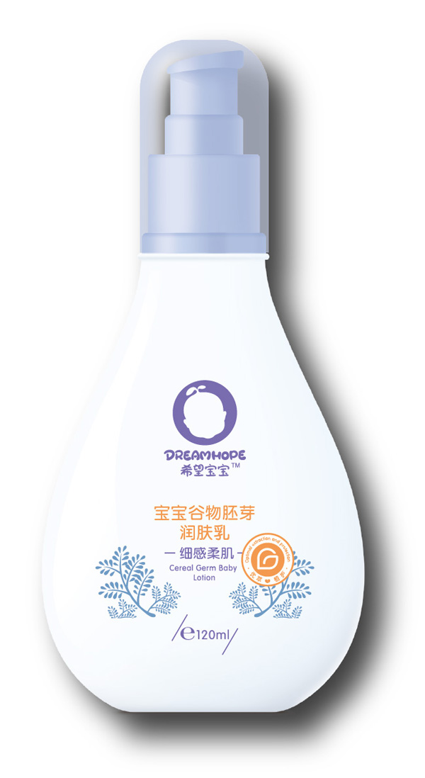 希望寶寶谷物胚芽潤膚乳