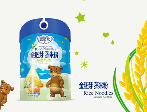 嘉盈貝金胚芽蒸米粉-經(jīng)典原味配方460g