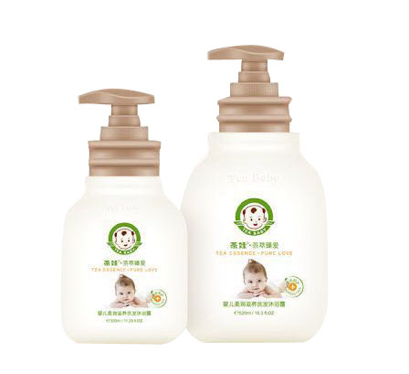 茶娃嬰兒柔潤滋養(yǎng)洗發(fā)沐浴露