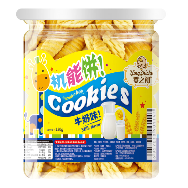 嬰之初機能餅牛奶味