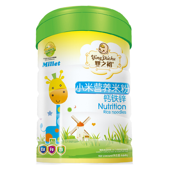 嬰之初小米營(yíng)養(yǎng)米粉鈣鐵鋅罐裝