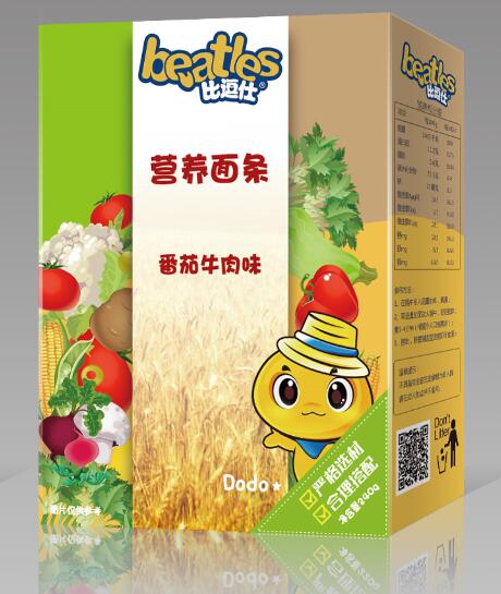 比逗仕營養(yǎng)面條-番茄牛肉味