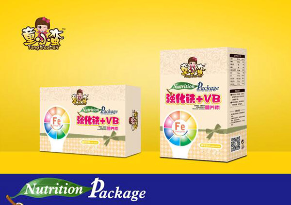 童小蠻強(qiáng)化鐵+VB營養(yǎng)素盒裝