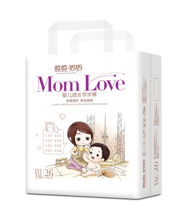 婆婆·媽媽嬰兒成長學(xué)步褲XXL