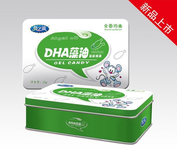 貝之籃DHA藻油凝膠糖果