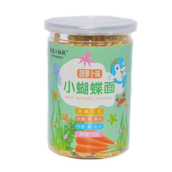 海底小縱隊(duì)小蝴蝶面胡蘿卜味新品罐裝