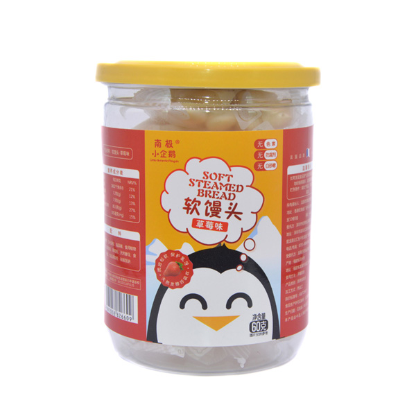 南極小企鵝軟饅頭草莓味