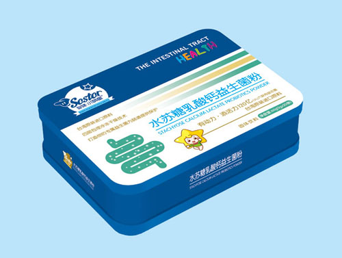 小萌星水蘇糖乳酸鈣益生菌粉(鐵盒裝)