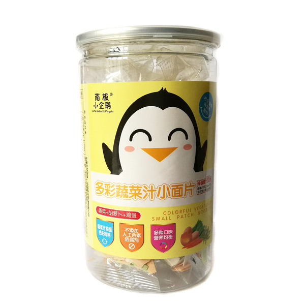 南極小企鵝多彩果蔬汁小面片(甜菜+胡蘿卜+雞蛋).jpg 南極小企鵝多彩果蔬汁小面片(甜菜+胡蘿卜+雞蛋).jpg