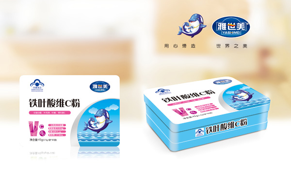 雅世美鐵葉酸維C粉