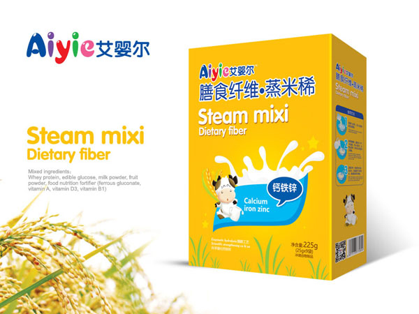 艾嬰爾膳食纖維蒸米稀-鈣鐵鋅盒裝