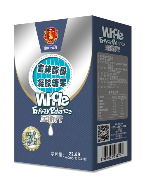 皇家丫克瑪全衡元富鋅酵母凝膠果糖