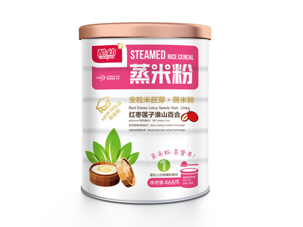 酷幼蒸米粉-紅棗蓮子淮山百合-鐵罐